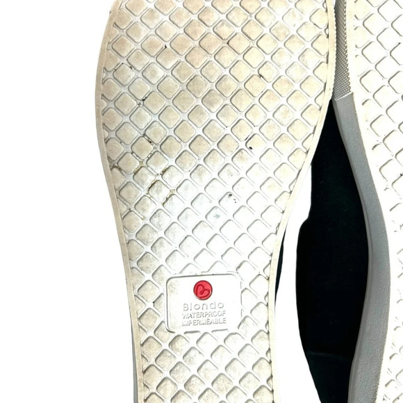 BLONDO Glenda Suede Platform Sneaker Bootie Sz 9 Black Waterproof - Picture 15 of 15